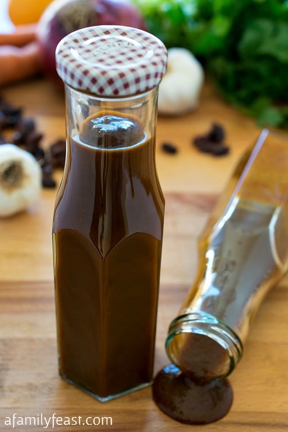 Homemade Steak Sauce - Why buy the bottled steak sauce when a homemade version tastes so much better and is so easy to make!